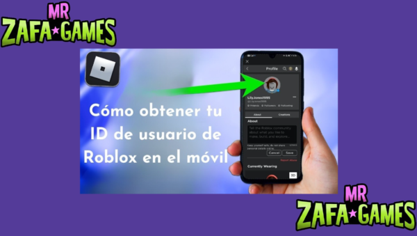 Cómo encontrar tu ID de usuario en Roblox (Perfil y Grupos) - Mr Zafa Games