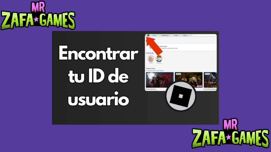 Cómo encontrar tu ID de usuario en Roblox (Perfil y Grupos) - Mr Zafa Games