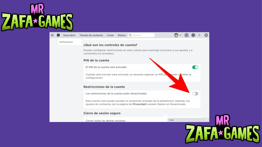 Cómo activar y configurar el Control Parental en Roblox (Paso a paso ...