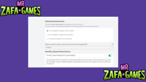 Qué son las "Experiencias permitidas" y cómo filtrarlas por edad en roblox 9 Captura de pantalla 2026 03 19 083600